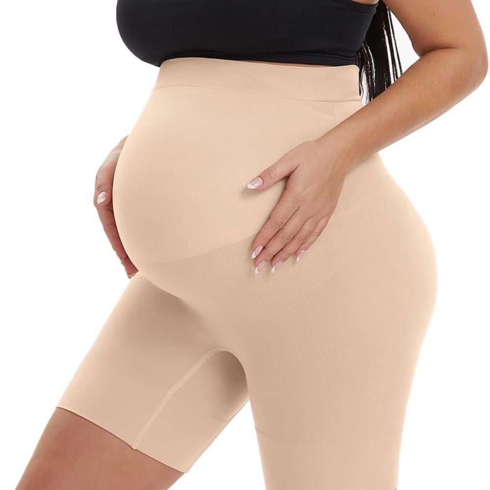 Seamless Maternity Shapewear, Prevent Thigh Chaffing, Pregnancy Belly Support